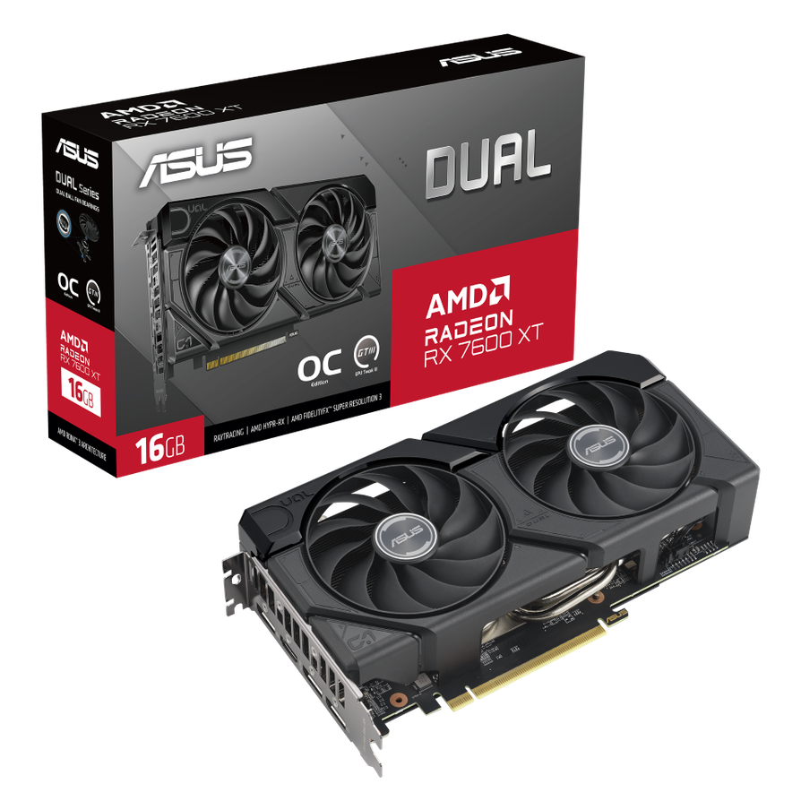 Asus Dual Radeon Rx 7600 Xt
